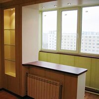 Объединение балкона и комнаты